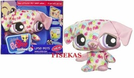 Littlest-Pet-Shop-LPSO-Online-Pets-Plush-7-in-Happiest-Pink-Dog-NEW-in-BOX - £8.61 GBP