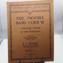 Vintage Sheet Music, Moore Band Course Complete Method for All Wind Instruments - £18.96 GBP
