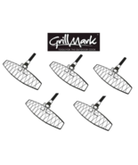 GRILLMARK 21015 BROILER GRILL FISH BASKET, STAINLESS STEEL (5-PACK) - £50.99 GBP