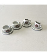 Vintage Schylling miniature porcelain tea set pieces - £15.68 GBP