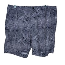 Onia The Calder 7.5&quot; Swim Trunks Shorts Mens Sz 36 Blue Zig Zag Pattern ... - $40.88 CAD