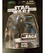 Star Wars Saga|2006 Collection 43|Emperor Palpatine|Red Vader Holo|POTF|... - $179.32 MXN
