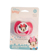 Pacifier With Cover - New - Disney Baby Mickey Mouse &amp; Friends Red Minni... - £7.07 GBP