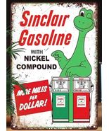 Sinclair Gasoline Gas Station Metal Sign - 8x12 Inch - $11.98