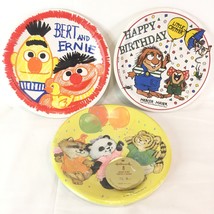 Lot of New Children&#39;s Vintage Paper Plates Shirt Tales Little Critter Bert Ernie - £21.08 GBP