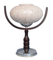 Original 70er Years Retro Table Lamp GDR Sputnik Saturn Hungary - $192.09