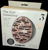 Conair The Curl Collective Curly Hair Diffuser #3 Dryer Attachment 2A-3B... - €8,59 EUR