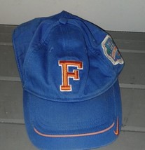 Florida Gators BCS National Champions  Nike Adjustable Hat Blue Orange F logo - £17.37 GBP