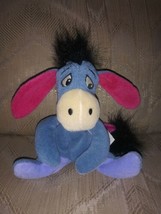 Disney Eeyore Beanbag Plush 9" Stuffed Animal Winnie The Pooh Made In China - £9.48 GBP