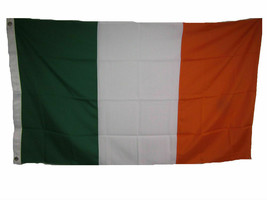 3x5 Embroidered Ireland Irish Orange White Green Nylon Flag 3'x5' Sewn Stripes - $39.99