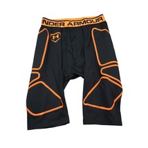 Under Armour Shorts Men M Blk Padded Heat Gear Game Day Armor Fitted Com... - $29.58