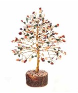 Dekorativ Edelstein Glück Baum Feng-Shui Prunkstück Vastu Mix Kristall S... - £24.11 GBP