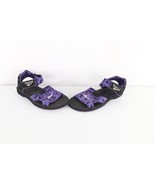 Vintage 90s Reebok Mens 10 Distressed Spell Out Strap Sandals Geometric ... - $49.45