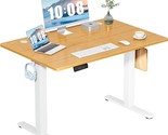 Standing Desk With Whole-Piece Desktop Board, Electric Standing Desk Adj... - $251.99