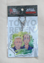 New Japan Tokyo Revengers Pah-Chin &amp; Peh-Yan Acrylic Key Chain Ring 81x ... - $6.88