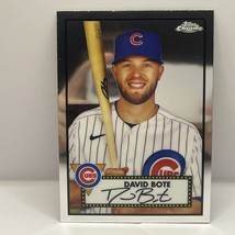 2021 Topps Chrome Platinum Anniversary David Bote Base #246 Chicago Cubs - £1.54 GBP