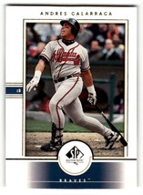 2000 SP Authentic #48 Andres Galarraga    Atlanta Braves Baseball Cards ID:63313 - £1.32 GBP