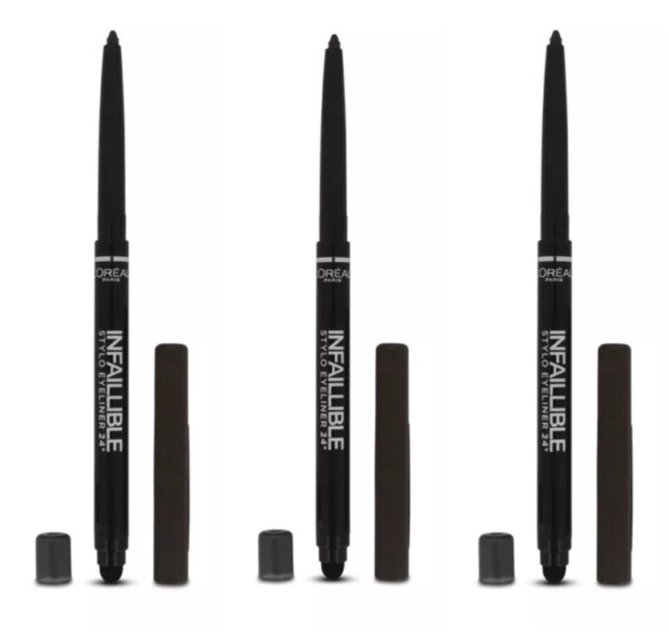L&#39;Oreal Infalillible Eyeliner Pencil Waterproof 300 Chocolate Addiction ... - $10.41