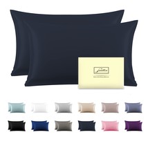 Silk Pillowcase For Hair And Skin,Soft,Breathable And Sliky 100% Standard Size P - £35.33 GBP