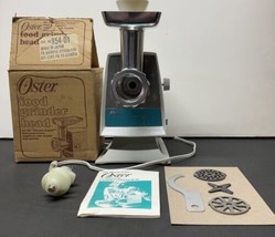Vintage MCM Oster Heavy Duty Electric Meat Food Grinder Atomic 945-08F W945-01 - £52.86 GBP
