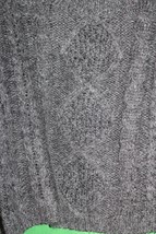 Six Crisp Days Gray Acrylic Sweater Size Women&#39;s XS/S - £31.47 GBP