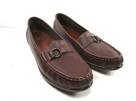 SAS Loafers Womens Brown  Moc Toe  Size 9 S EUC - £23.18 GBP