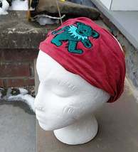 Grateful Dead Dancing Bear Embroidered Headband    Doo Rag   Unisex #B5 - €11,15 EUR