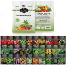 Survival Garden Seeds Home Garden Collection II Vegetable Seed Vault - N... - £34.10 GBP