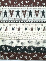 Fabric NEW SPX &quot;Olympic Spirit&quot; 6 pc Sampler Olympics Countries Stars Flag $6.95 - £5.55 GBP