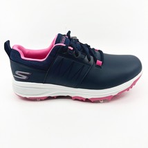 Skechers Go Golf Finess Navy Pink Girls Size 2 Golf Shoes - £39.24 GBP