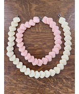 Vintage Lot of 2 Square Cuts Necklace Necklaces 17 1/2” &amp; 14 1/2” by Avon - $371.49 MXN