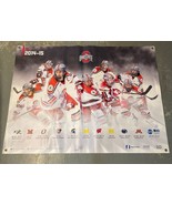 Ohio State Buckeyes OSU Hockey Promotional Vinyl Poster 48 x 36 Pre Owne... - $269.99