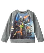 Boys Sweatshirt Disney Star Wars Rebels Gray Long Sleeve $30 NEW-sz 5/6 - £9.44 GBP