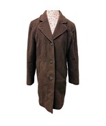  L.L. Bean Brown Wool Blend Coat Women’s 14 Longline Classic Winter - $981.69 MXN