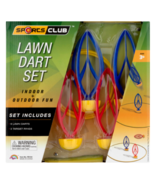 NEW Soft Tip Lawn Dart Game Set Includes 4 Lawn Darts, 2 Target Rings Sp... - £14.35 GBP