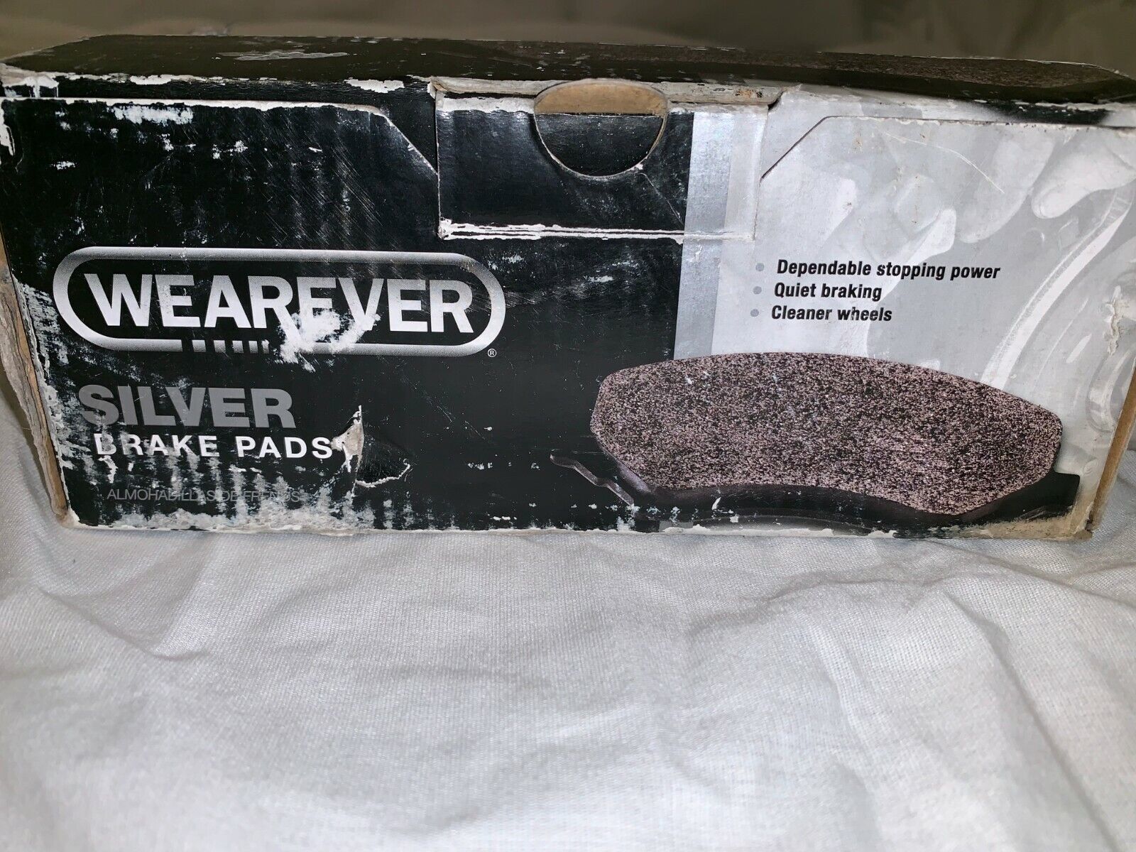 WEAREVER SILVER BRAKE PADS SET FRONT (4) MKD 503 SEMI-MET MKD503FF WE451... - $9.90