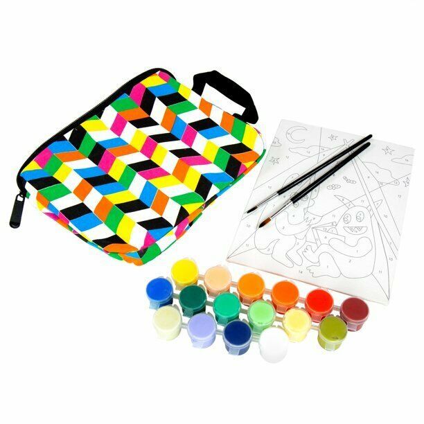 Smarts & Crafts Go: Monster Camping Paint by Number, 21 Pieces, Unisex for Kids Item image 5