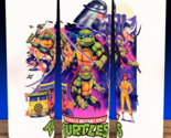 Ninja Turtles with Shredder &amp; April TMNT Cartoon Cup Mug Tumbler - $19.75