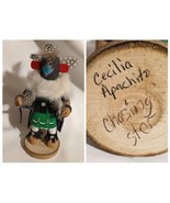 Vintage Cecilia Apachito Navajo Native American Kachina Doll Chasing Sta... - $94.04