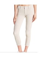 Mother The Looker Crop Hopscotch Corduroy Pants in Ivory Size 24 - $69.00