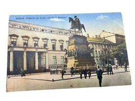 Equestrian Statue King Friedrich II Prussia Postcard 1915 German - $9.00