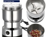 Electric Coffee Bean Grinder Nut Seed Herb Grind Spice Crusher Mill Blen... - £25.42 GBP