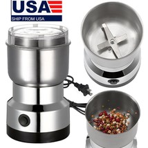 Electric Coffee Bean Grinder Nut Seed Herb Grind Spice Crusher Mill Blen... - £27.17 GBP