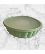 VTG Tupperware Mint Colored Jello Gelatin/Ice Mold 1201-7 Retro Cottage ... - $2.54