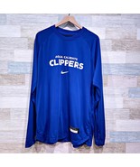 Aqua Caliente San Diego Clippers NBA G League Nike Raglan Jersey Blue Me... - $64.35