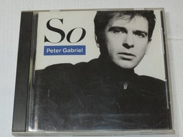 So by Peter Gabriel CD May-1986 Geffen Records Red Rain Sledgehammer Big Time - £10.25 GBP