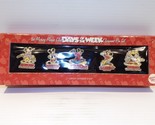 Mickey Mouse Club Days of the Week Cloisonne Pin Set Limited Edition of ... - £35.85 GBP