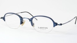 Vintage Lanvin Paris 1279 003 Blue /Black Unique Rare Eyeglasses 42-26-140mm - £48.24 GBP