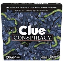 Clue Conspiracy Board Game Secret Role Strategy Games Ages 14+ 4-10 Play... - £19.72 GBP