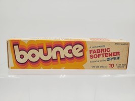 Vintage Bounce Dryer Sheets Fabric Softener Roll Original Scent - $7.67